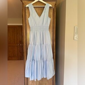 Maeve Tiered Maxi Dress size 8